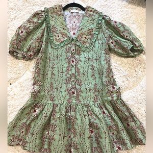 Sandro Green Dress (worn once)